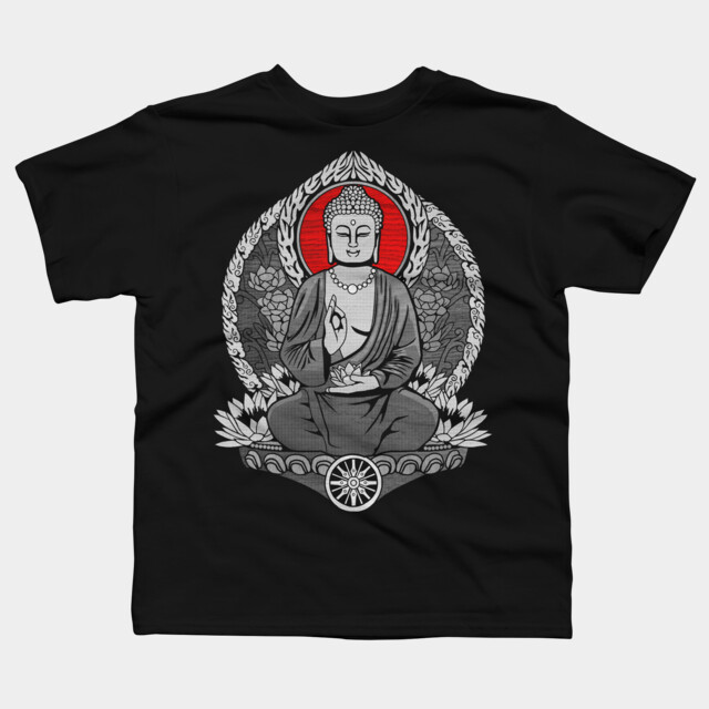 blue buddha sushi bar t shirt