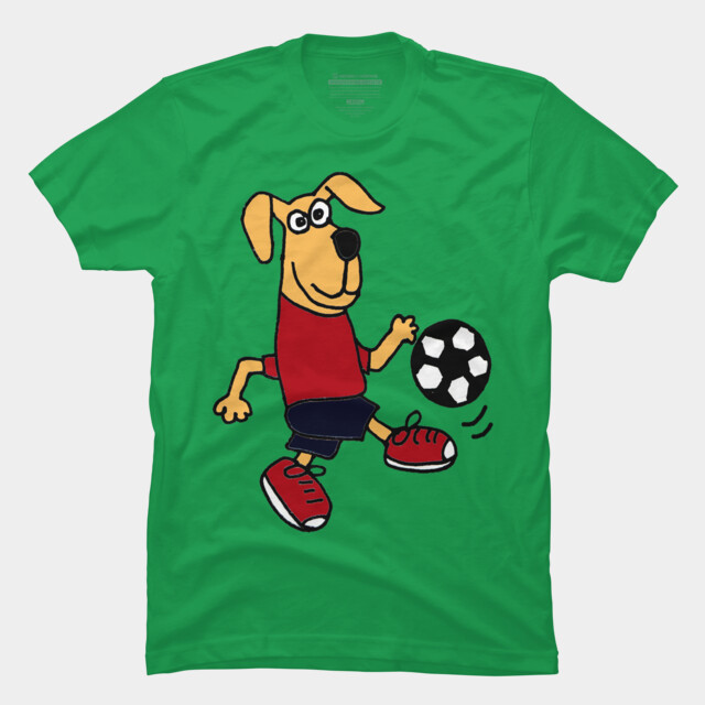 dog soccer shirt