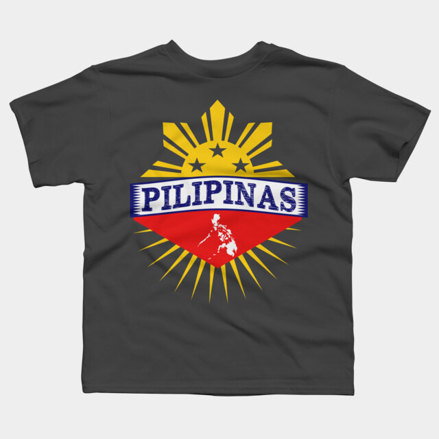 Pilipinas Design T Shirt By Busyokcreative Design By Humans