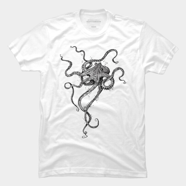 Octopus T Shirt By TAOJB Design By Humans