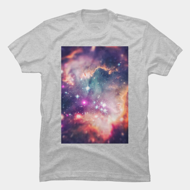 Space Galaxy Design / Macro Universe T Shirt By Badbugs Design By Humans